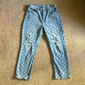 High rise 90’s ankle straight size 11